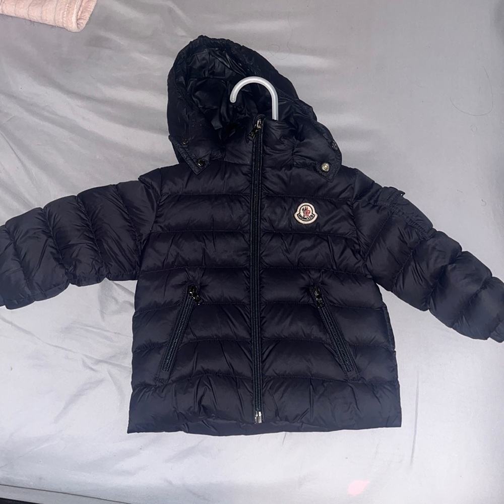 Navy blue Moncler jacket
